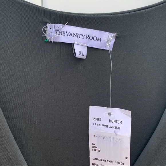 The Vanity Room Venezia Tie Jumpsuit XL - Picture 5 of 7